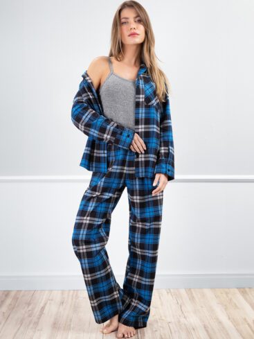 pijama xadrez