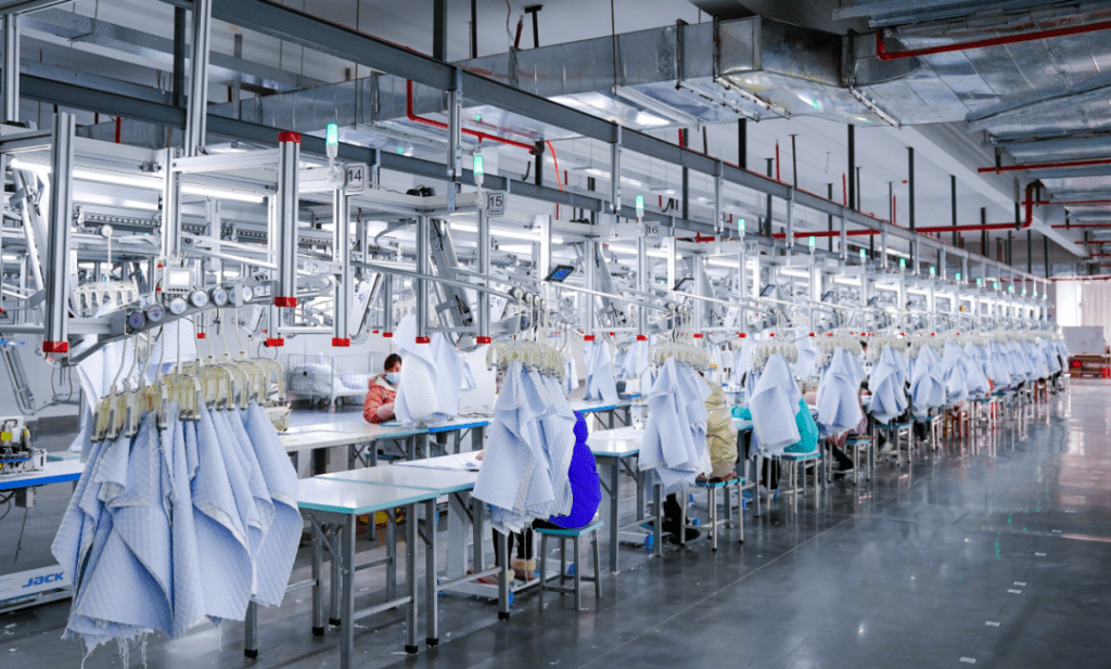 Fabricants de vêtements sur mesure en Chine