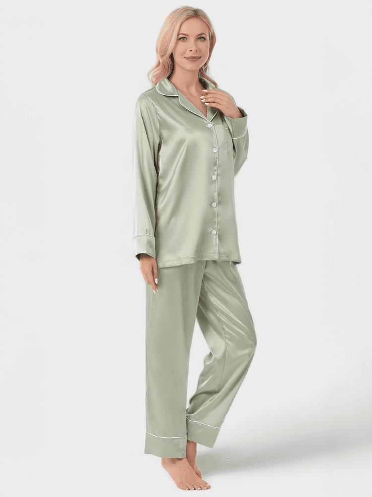 grön pyjamas
