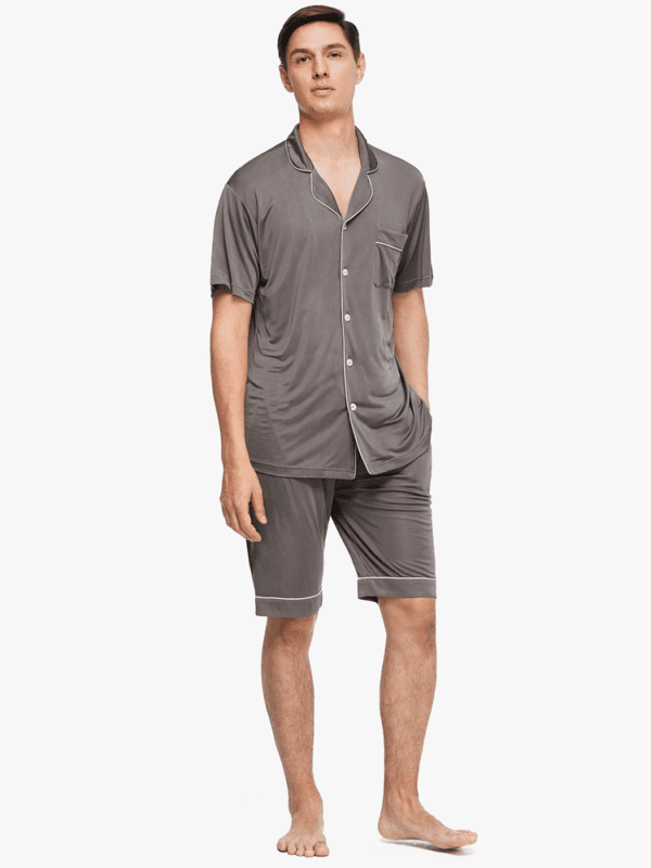 männer nachtwäsche shorts set