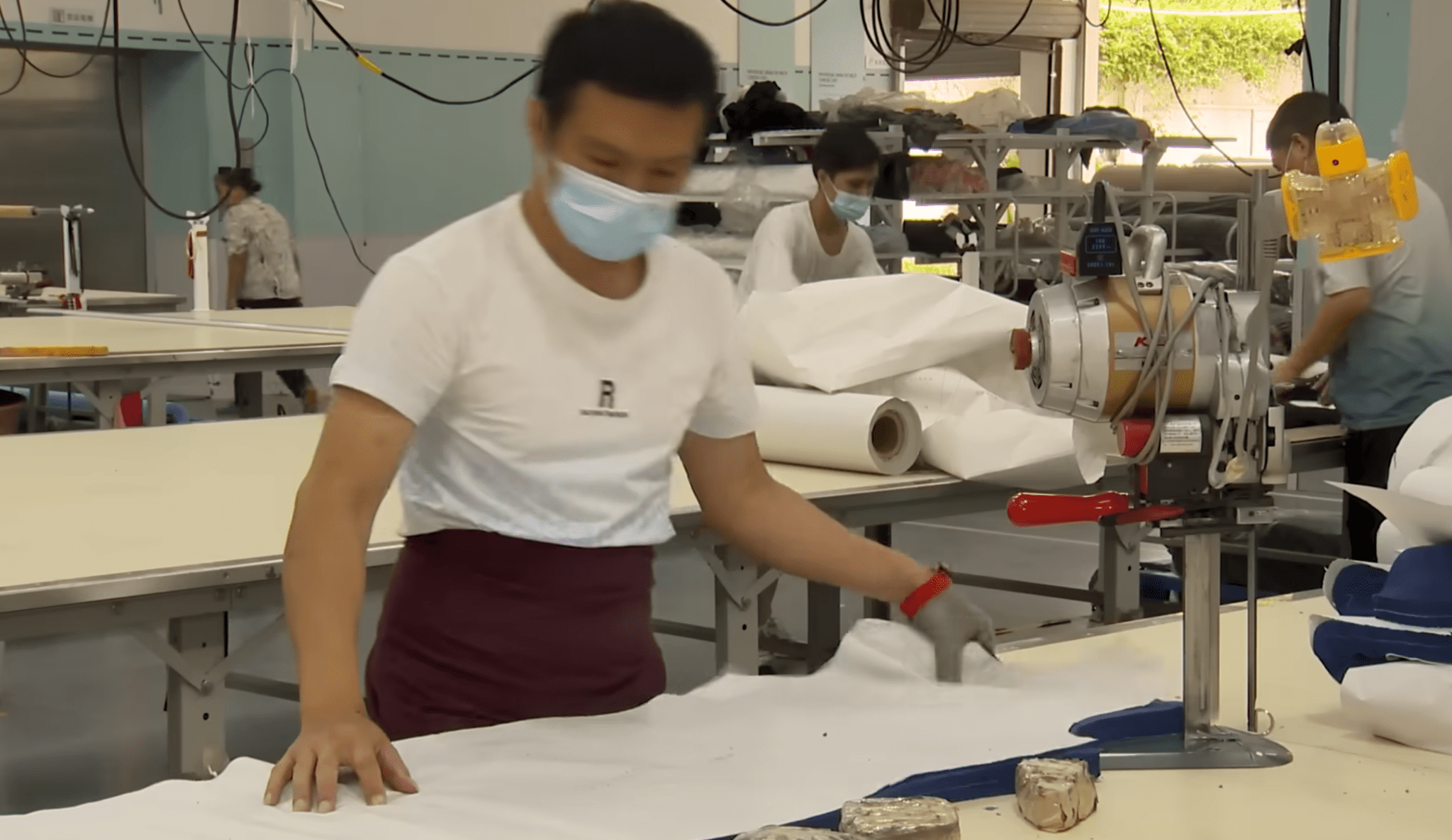 Vestuário fabricado na China
