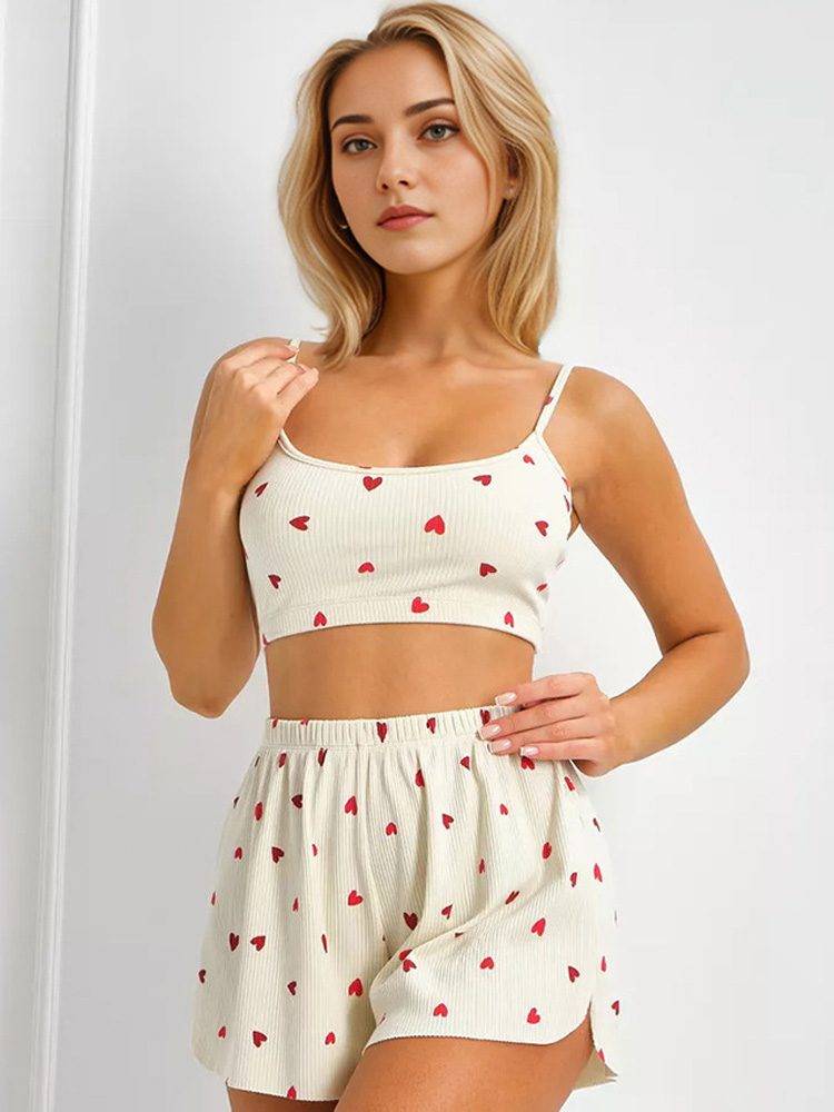 pjs con cuori