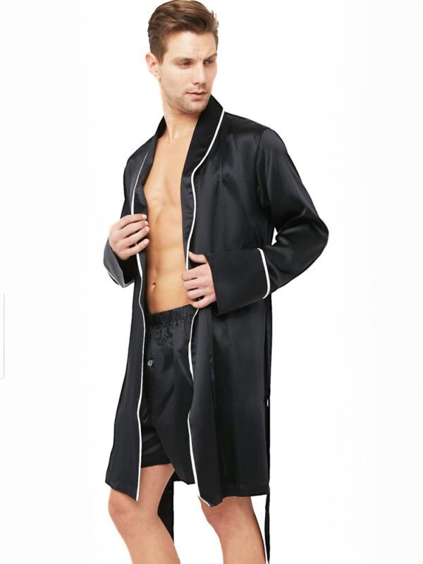 mens summer bathrobe