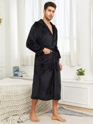 badjas met capuchon voor heren