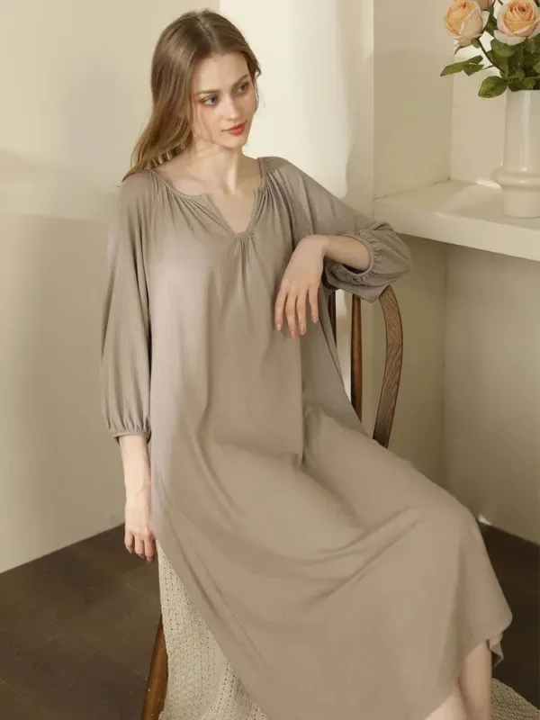 women's long nightgowns