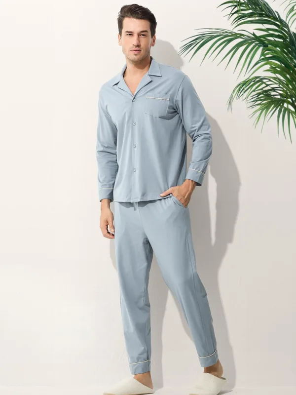 mens cotton pyjama sets