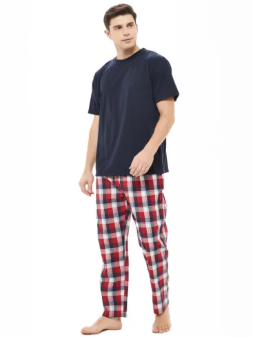pantaloni del pigiama in pile da uomo