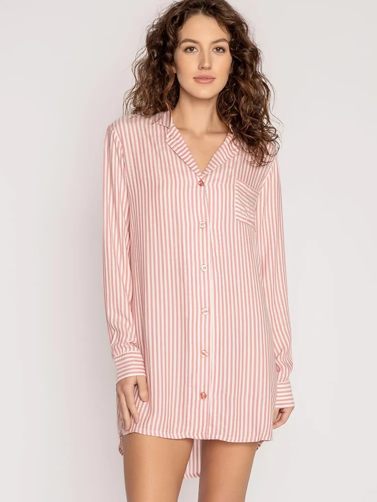 nightgown button up