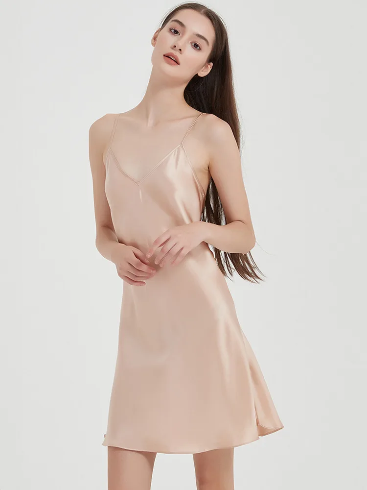 silk nighty dress