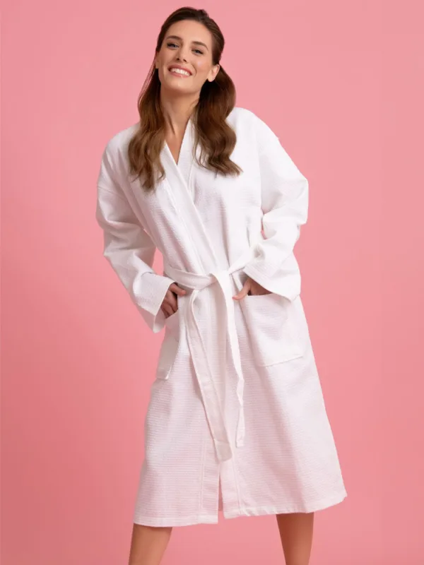 waffle dressing gown womens