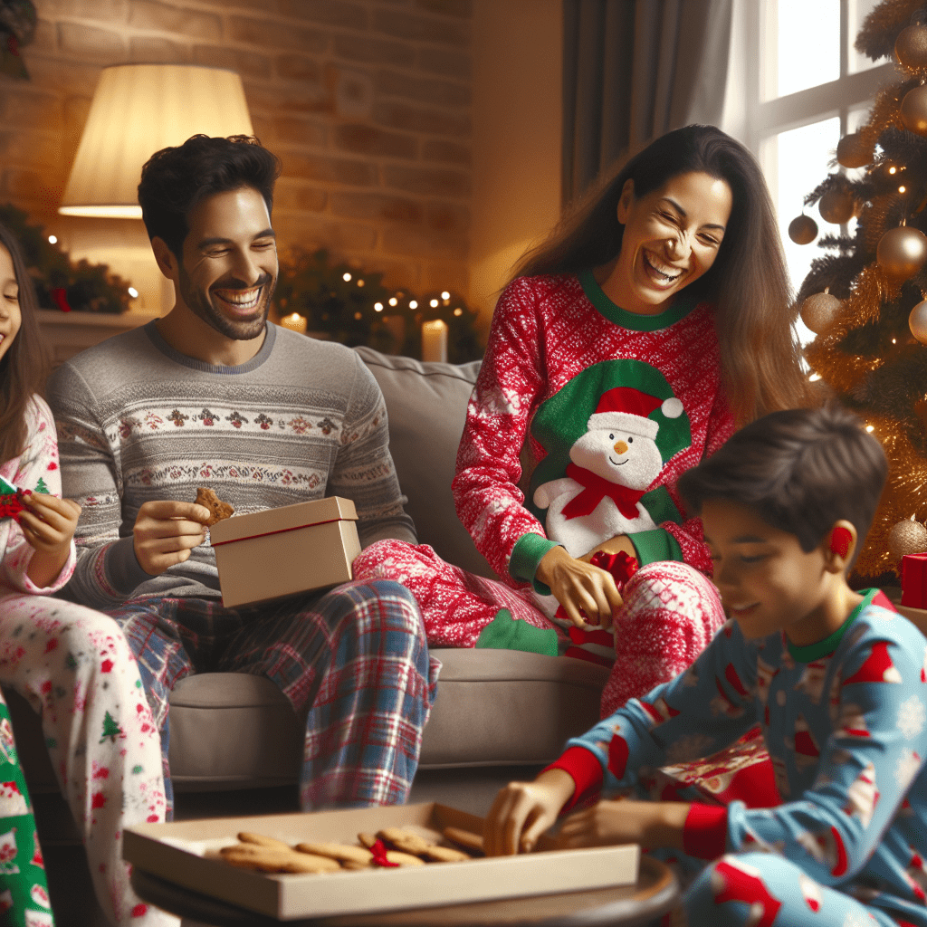 クリスマス・イブのパジャマ