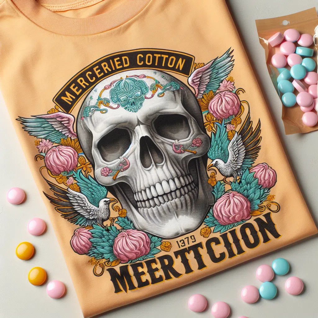 mercerized cotton t shirt