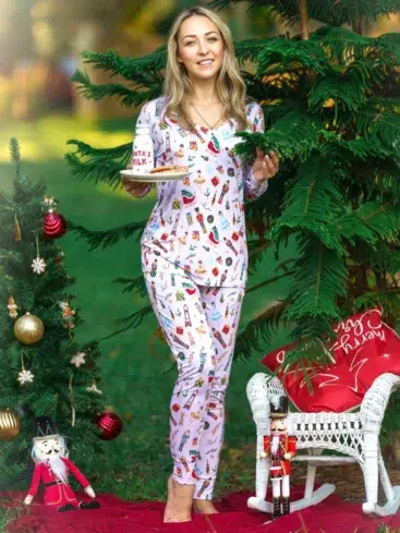 vánoční pyžamo