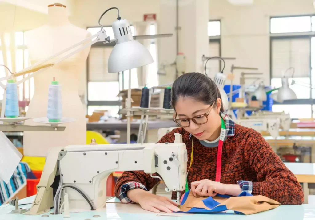 Producția de îmbrăcăminte în China