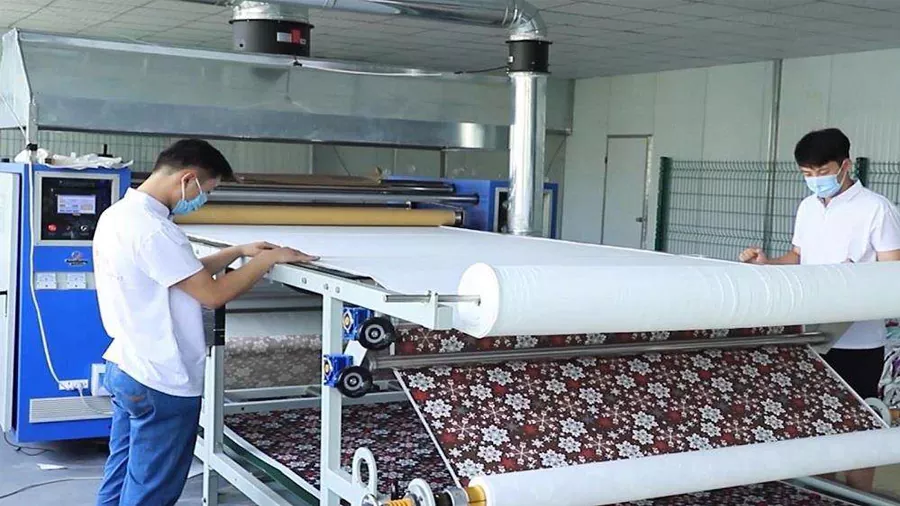 Stroj za tiskanje tkanin