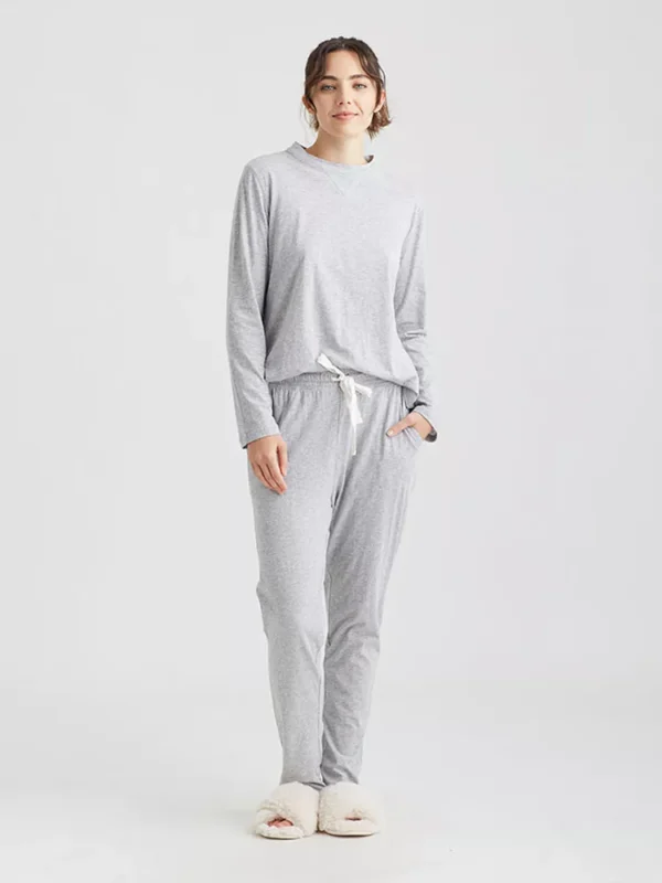 Lounge-set i bomullsjersey