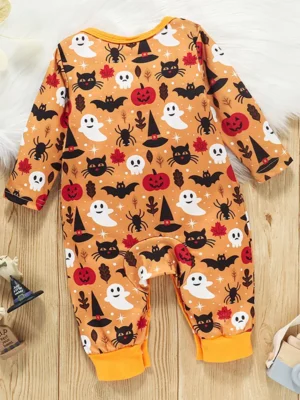 pijama de halloween para bebé