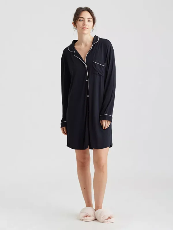 chemise de nuit en modal