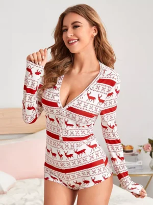 Рождественские пижамы для взрослых