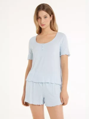 pijama de algodón orgánico para mujer