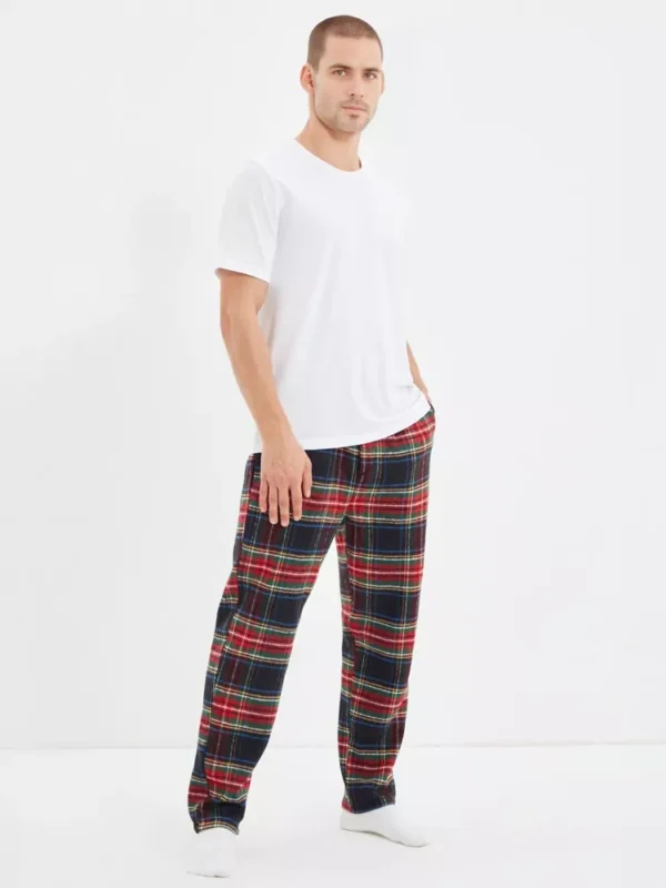 pantalones de pijama a cuadros