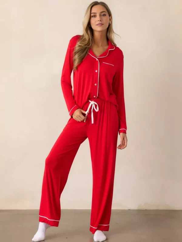 pijama rojo