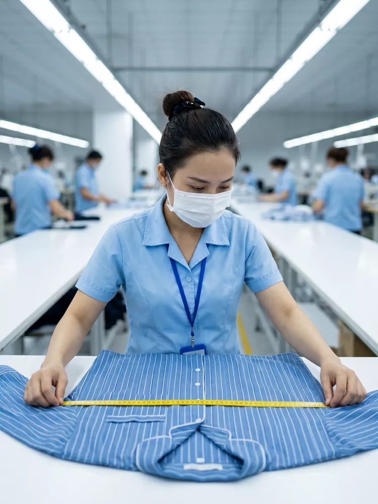 PJGarment 100%パジャマ品質管理サイズ検査工場中国